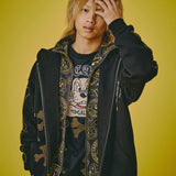 GALFY-ピカピカ骨骨パーカー