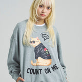 JE-Yeah.DOG&CAT.Nikukyu-クルースウェット