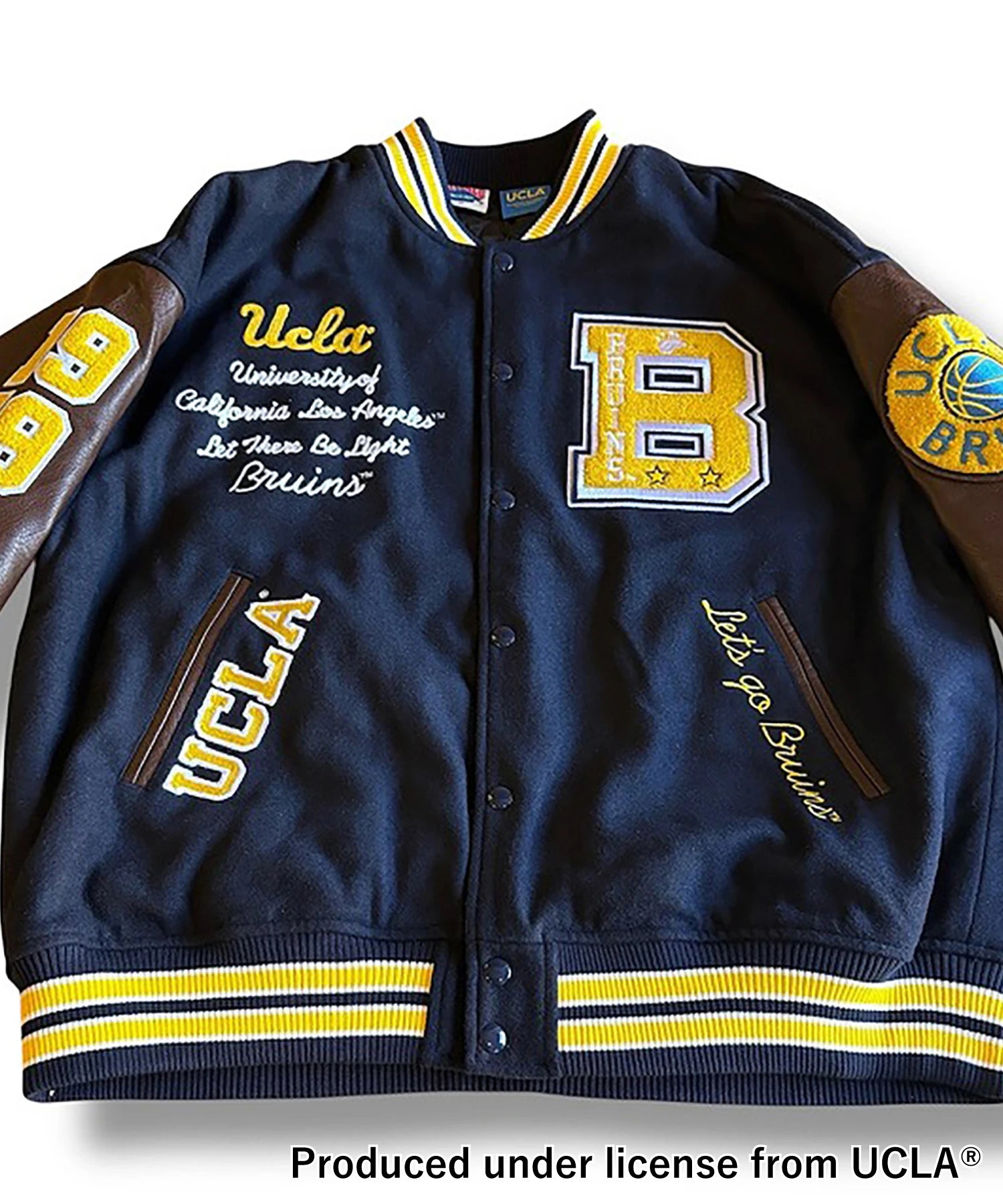 NUTMEG＆UCLA-中綿スタジアムジャケット