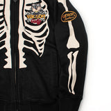 JACKROSE×VANSON×GALFY-骨犬 Zip Hoodie