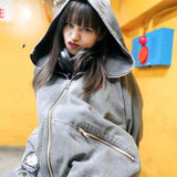 GA×GALFY-安定の別注デニムフードジャケット