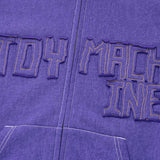 TM PIGMENT SWEAT ZIP PARKA