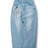 GALFY/ガルフィー ジャラジャラギャル男デニム