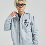 PSG_テックフリース・EMB LOGO-ＺIPパーカー