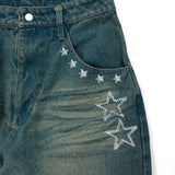 GALFY/ガルフィー ジャラジャラギャル男デニム