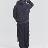 GA STONE 柄ZIP HOODIE