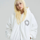 GA CROSS-EMBLEM FUR BLOUSON