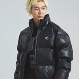 FUBU-GA別注 PU Puffer Jacket
