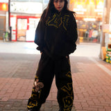 GA×GALFY-スウェードキラキラSETUP