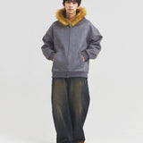 JE ﾌｪｲｸｽｴｰﾄﾞ ﾌｧｰZIPﾊﾟｰｶｰ