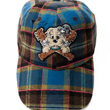 GALFY-ワッペンいっこチェックCAP