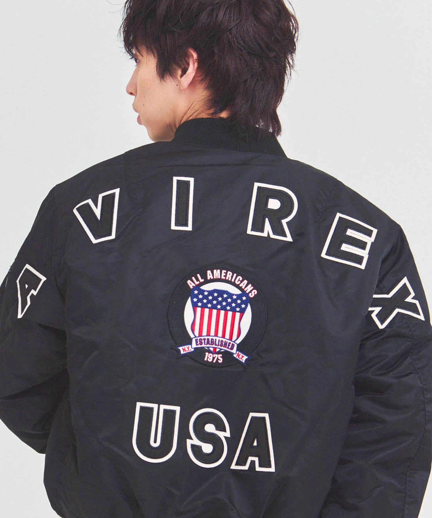 AVIREX -MA-1 SIGNATURE BIG LOGO