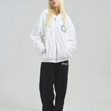 GA CROSS-EMBLEM FUR BLOUSON