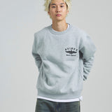 AVIREX -VARSITY LOGO CREW SWEAT