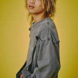 GALFY/ガルフィー 穴の向こうにわんちゃんロンTee