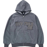 TM PIGMENT SWEAT ZIP PARKA