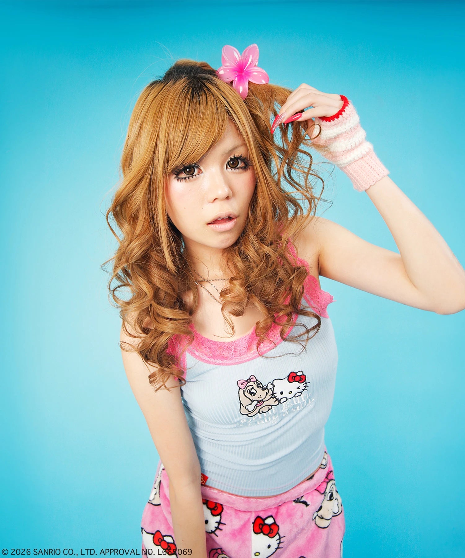 GALFY×KITTY-仲子レースタンク