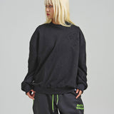 GA SUEDE EMBOSS CREW