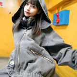 GA×GALFY-安定の別注デニムフードジャケット