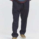 GUNG HO EAZY FATIGUE PANTS -BLACK DENIM/HICKORY-