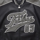 FUBU-Faux Leather Game Jacket