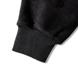 JE-ロゴフェイクスウェード・ZIPパーカー