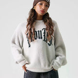 FUBU-Shaggy Knit Crew