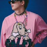 GALFY-ばーばの切り貼りリメイクロンTee