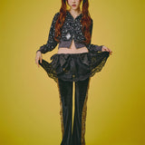 GALFY-フユGAL豹パーカー