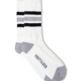 FRUIT OF THE LOOM ｳﾞｨﾝﾃｰｼﾞ3ﾗｲﾝ ｸﾙｰｿｯｸｽ 3足ﾊﾟｯｸ