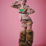 GALFY/ガルフィー 柄姐スカート