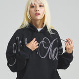 GA STONE BIG-LOGO HOODIE