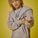 GALFY-ピカピカ骨骨パーカー