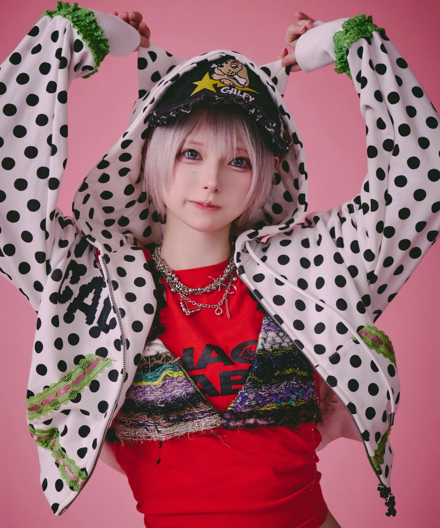 GALFY-ポップポップI LOVE GALパーカー