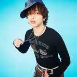 GALFY×KITTY-キラキラキティガルTee