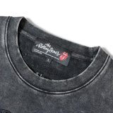 B-TRS-Lips&Tongue ラインストーン-クルースウェット