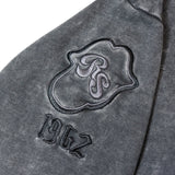 B-TRS-Lips&Tongue ラインストーン-クルースウェット