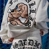 GA×GALFY-安心のサークルロゴクルースウェット