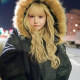 GA×GALFY-安定の別注フードにファーブルゾン