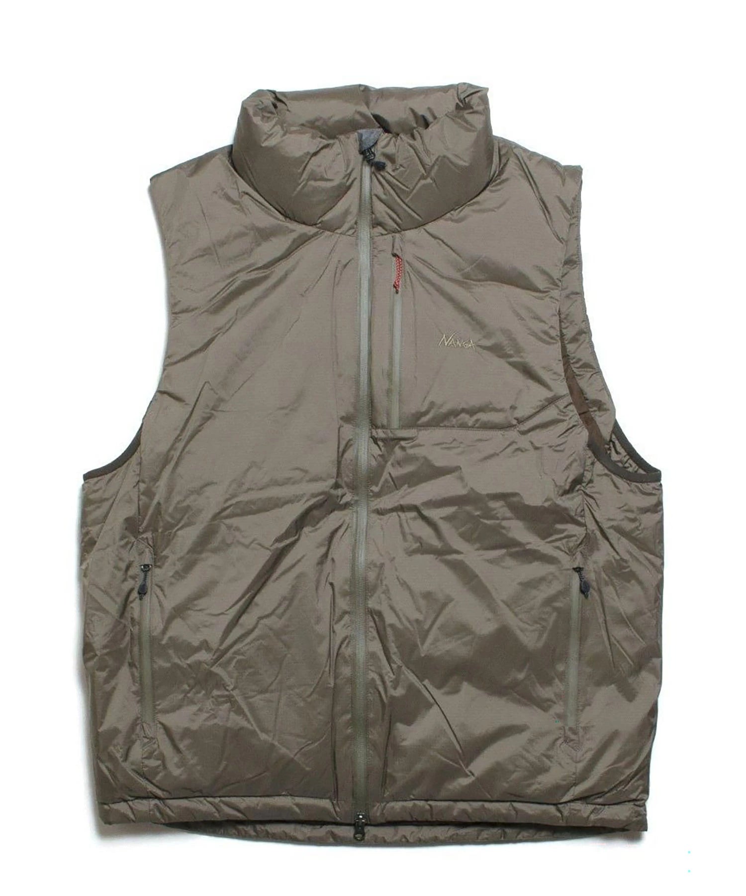 NANGA-オーロラテックス スタンドカラー ダウンベスト