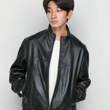 SKOOKUM/LAMB レザー　ブルゾン