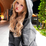 GA×GALFY-きらピカジップパーカー