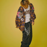 GALFY/ガルフィー ジャラジャラギャル男デニム