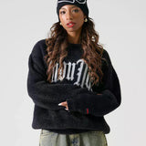 FUBU-Shaggy Knit Crew