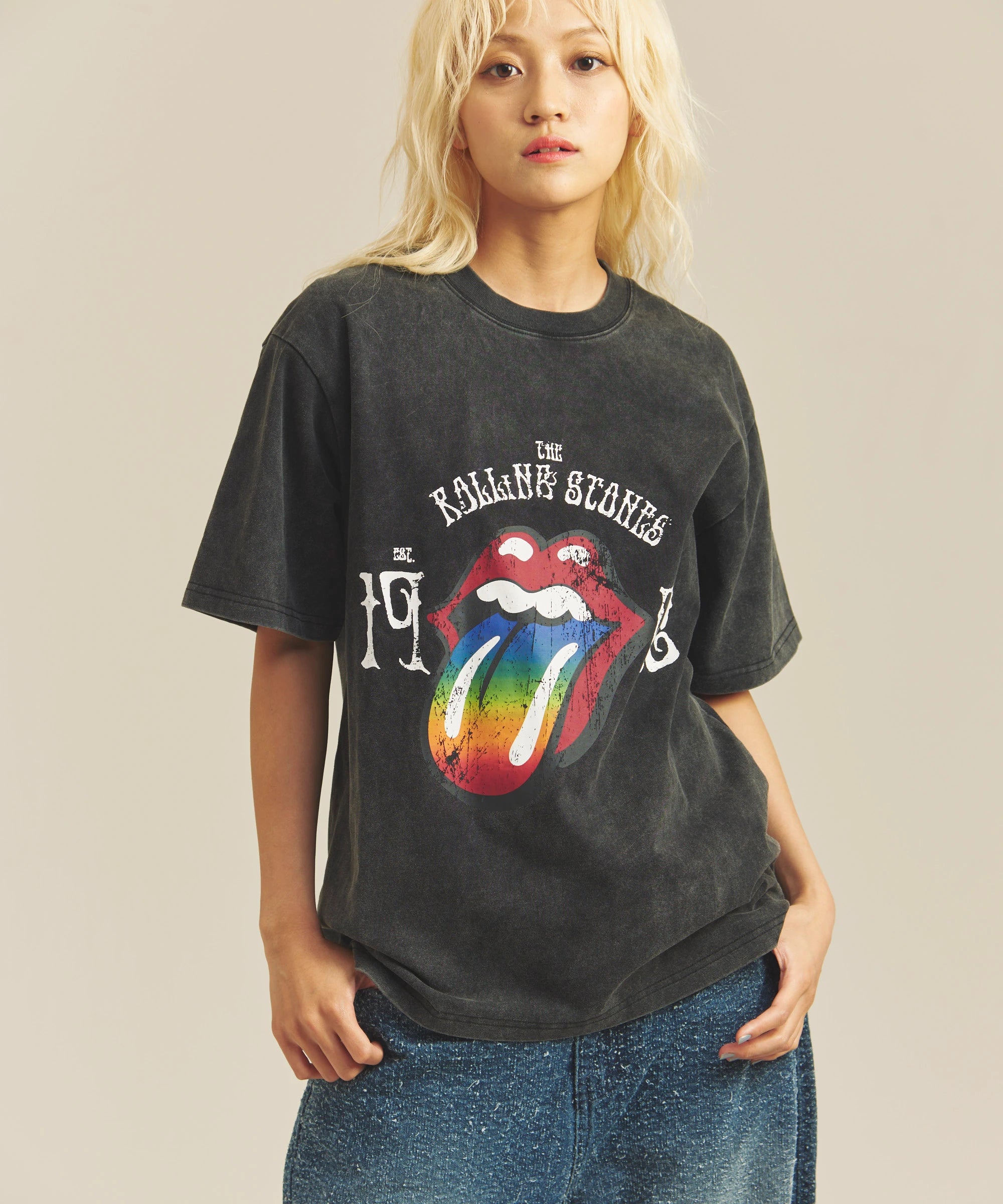 B-TRS-Lips&Tongue　TOUR TEE