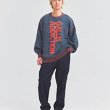 GUNG HO EAZY FATIGUE PANTS -BLACK DENIM/HICKORY-