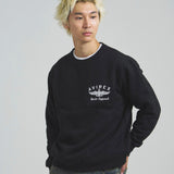 AVIREX -VARSITY LOGO CREW SWEAT