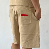 VALENCIANO LOGO HEAVY WEIGHT JERSEY SHORTS