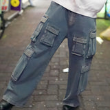 GA×GALFY-安定の別注デニムカーゴパンツ