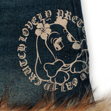 GALFY-ぎゃるちゃんファーデニムミニ